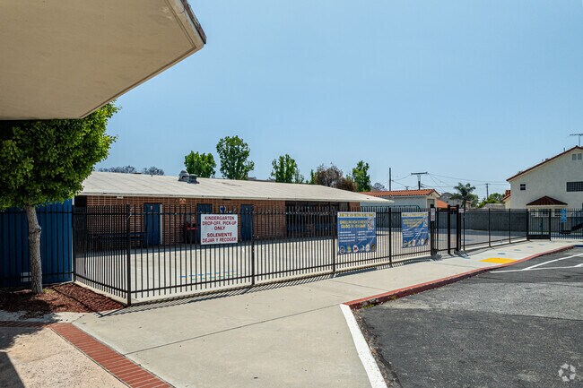 The kindergarten area at Aeolian Elementary School in Whittier.
