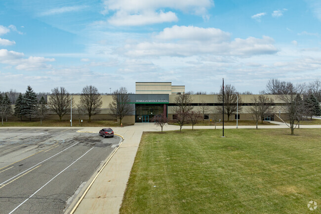 Romulus Middle School in Romulus, Michigan.