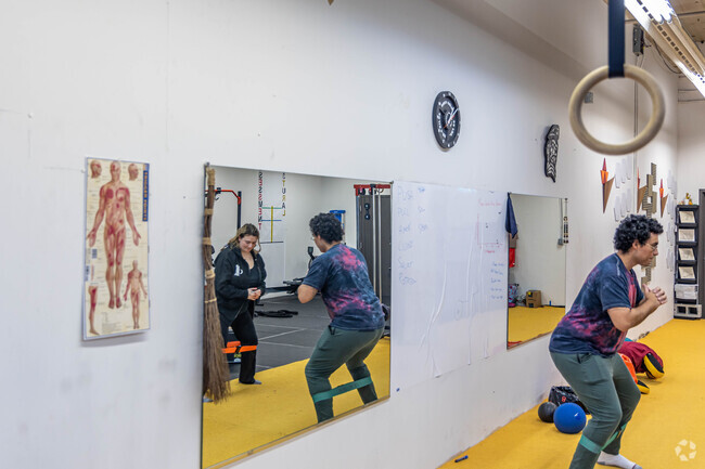 Enjoy some exercise and personal training at JEM Studios near Mark Park.