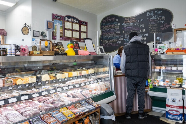 Story's Meats & Deli near Nelson Township is a popular deli and butcher shop.