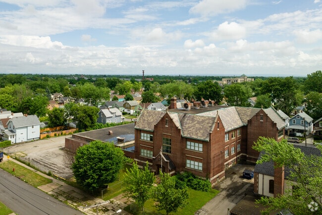 Nativitymiguel Middle School in Buffalo is a faith-based school.