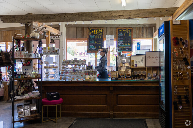 Lightening Bug in Augusta is a small boutique that offers coffee and pastries.