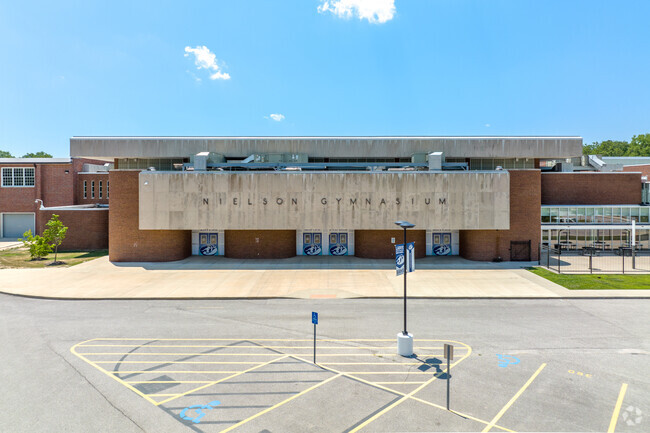 Ladue Horton Watkins High School gymnasium building.