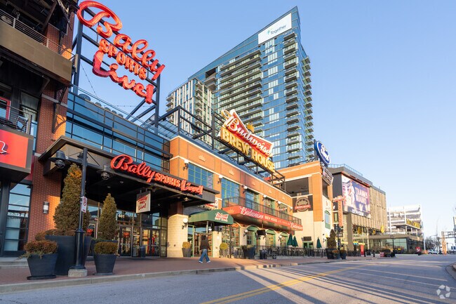 Columbus Square is very close to all the action at Ballpark Village.