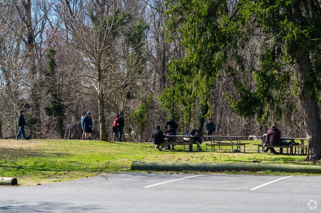 Residents of Fort Dupont can enjoy a picnic on a sunny day at Fort Dupont Park.