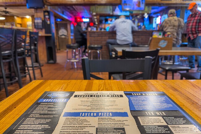 SteveO's Bar and Grill is famous for their chicken wings.