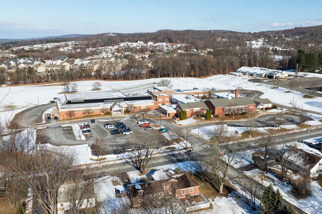 Ellington Middle School and Ellington High School are both rated B-plus by Niche.