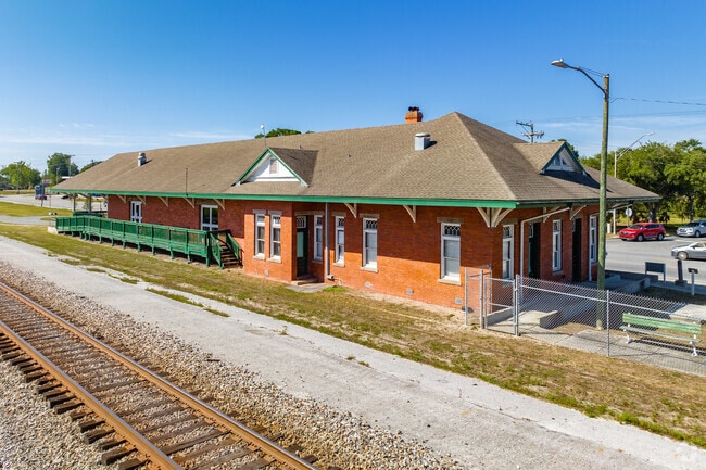 Dade City Station, built in 1912 by the Atlantic Coast Line Railroad, is still in use today.