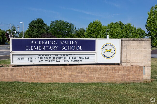 Pickering Valley Elementary School is a highly rated public school.
