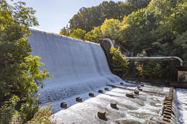 The Gorge waterfall in North Hill
North Hill, Akron, OH.