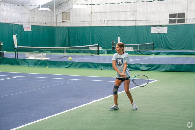 Up your game by taking a lesson at the Tuscaloosa Tennis Center in Greater Alberta.
