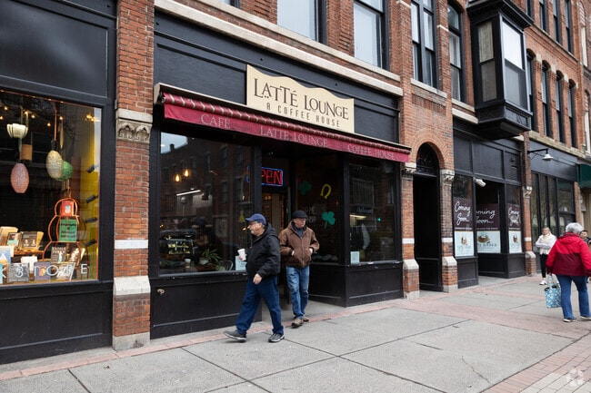 The Latte Lounge is the go-to spot for breakfast and lunch in downtown Oneonta.