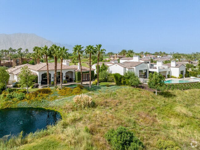 These luxury homes are among many in the Hideaway community.