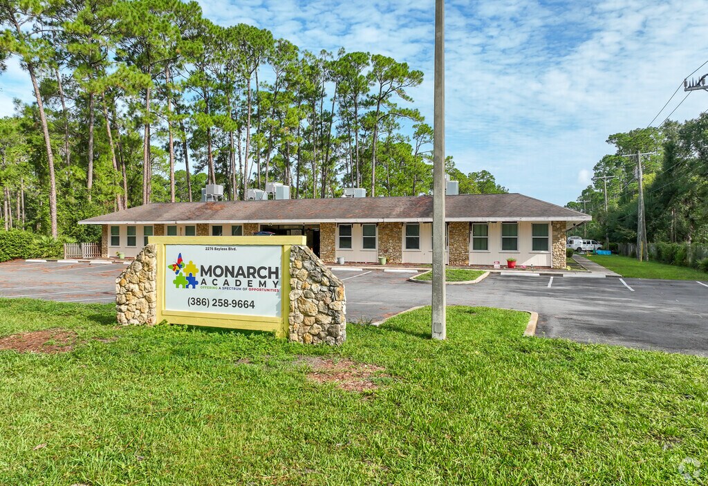 Monarch Academy is located on Williamson Blvd in Daytona Beach.
