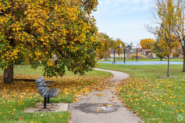 Take a stroll or go for a jog around Wish Egan Field, which spans an entire city block.