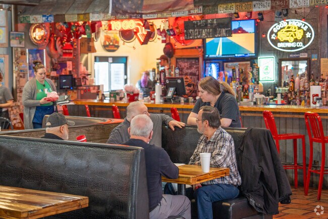 Enjoy time with friends at Champy's Famous Fried Chicken in Alabaster.