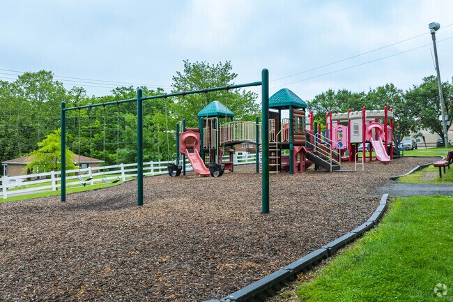 Hands Pike Park is a pocket park with a playground tucked in South Covington.