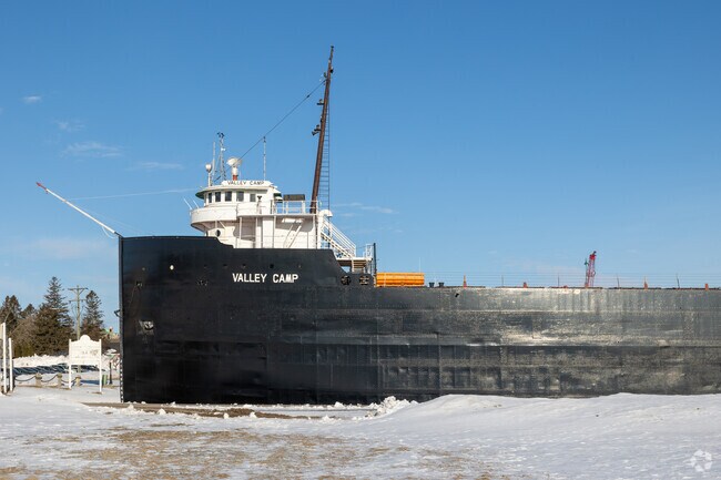 Sault Sainte Marie plays a massive role in the Great Lakes shipping industry.