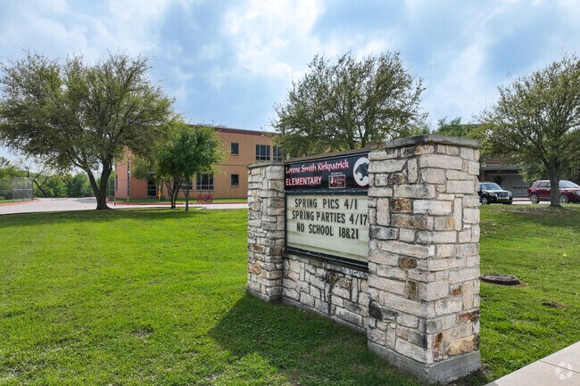 Lorene S. Kirkpatrick Elementary School serves about 350 students.