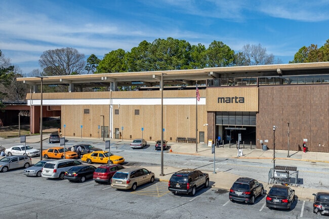 The Hamliton E. Holmes MARTA station is a great way to get to the rest of the city.