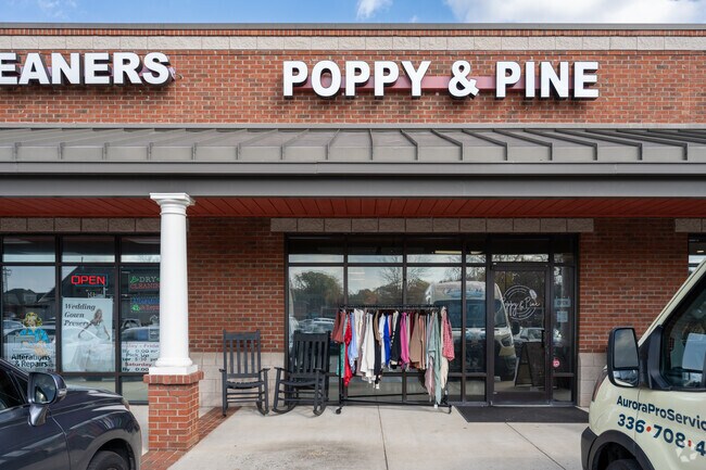 Locals can find clothing and seasonal items at Poppy and Pine in Oak Ridge.