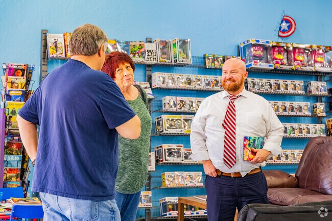 All-Star Comics near Macklanburg Park is a popular comic book store for locals.