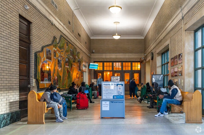 Johnstown's recent history can be seen inside the city's transportation hub.