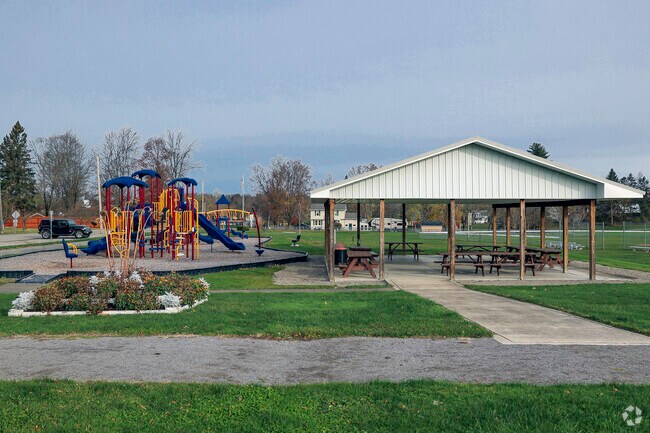The children of this community enjoy Collins Town Park.