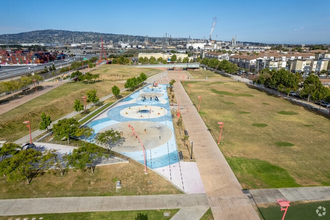 The Wilmington Waterfront Park Play Area is fun for the whole family.