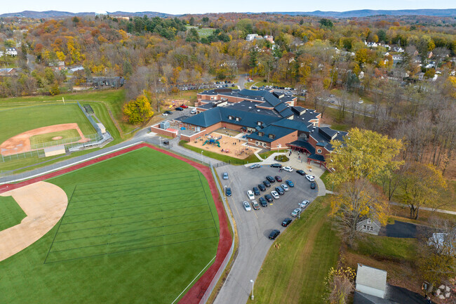 PS 14 is located directly atop the city of Eastside Troy
