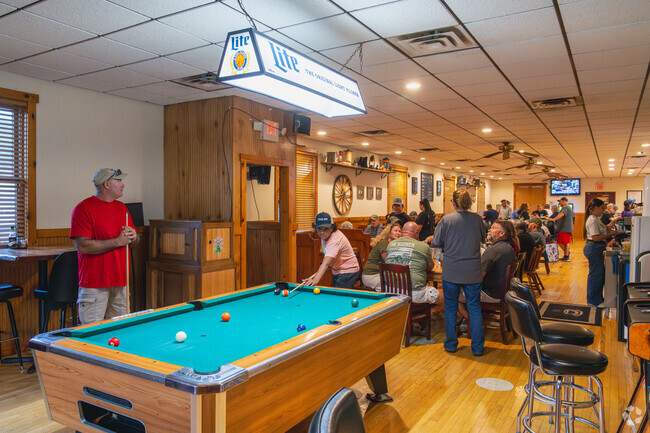 Shoot some pool with friends while you enjoy dinner at the popular Trail Inn in Fairlawn.