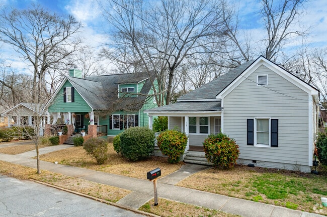 Remodeled classic homes are often found in the Center Park neighborhood.