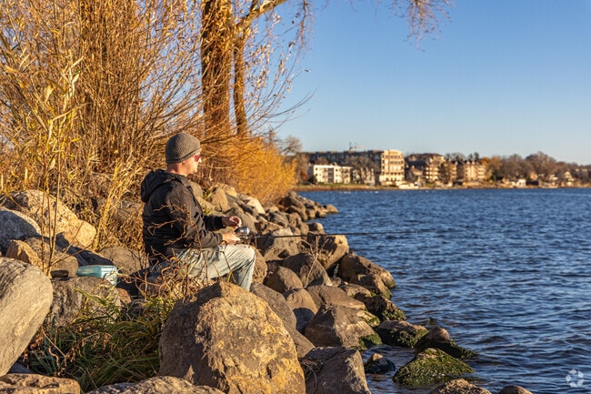 Elvehjem residents can head to Lake Monona and go fishing.