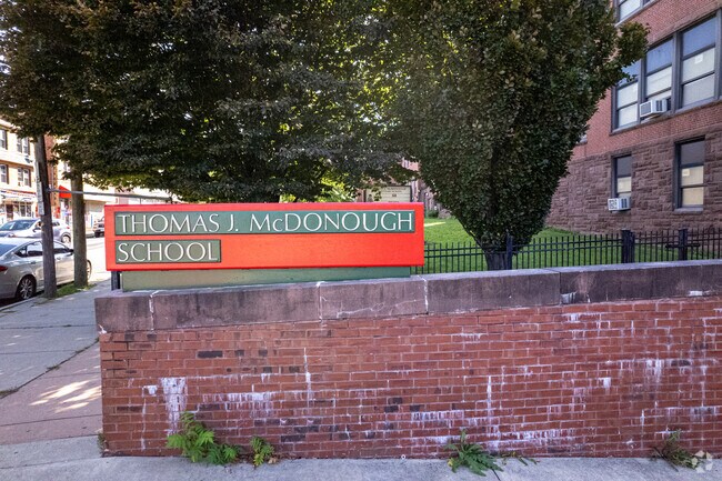 McDonough Middle School serves students in the Behind the Rocks neighborhood of Hartford.