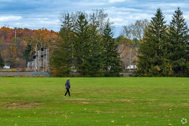 Any time of the year is a good time to take a walk at the expansive Owego Hickories Park.