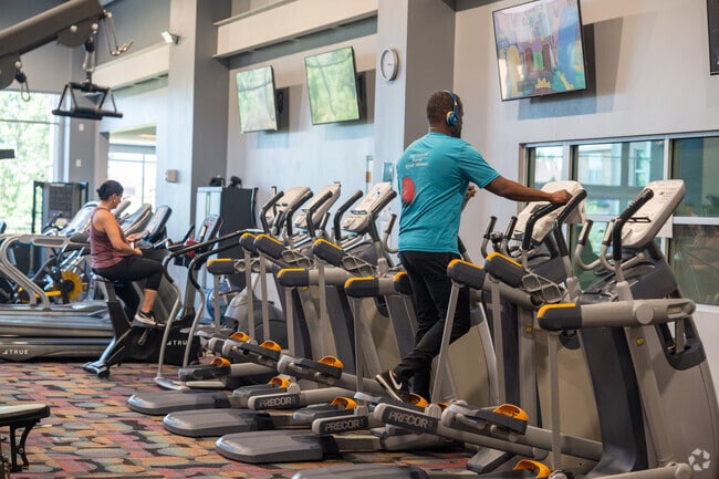 The Meridian Ranch Recreation Center has lots of ways to stay active in Falcon.