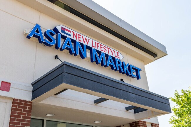 New Lifestyle Asian Market in Wood Bridge stocks fresh foods and staples.