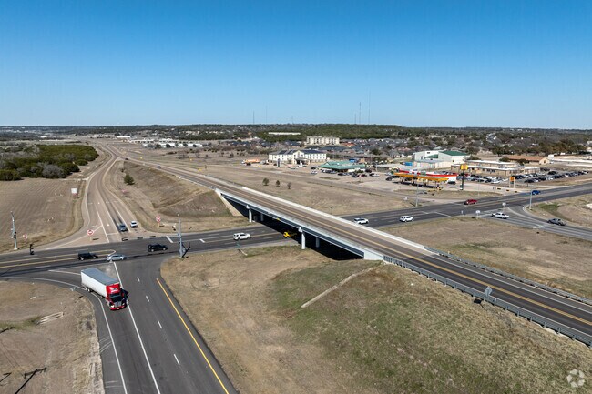 Highway 36 runs right through Gatesville, Texas.