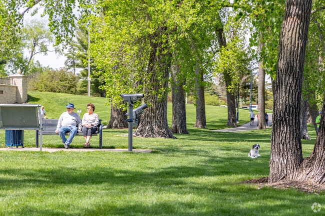 Gray's Lake Park near Woodland Heights is the perfect place to spend a sunny afternoon.
