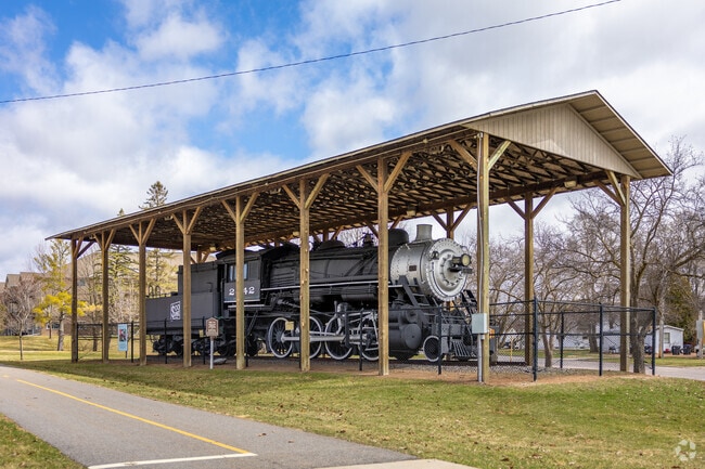 Soo Line Steam Locomotive 2442 is a historical attraction in Marshfield, WI.