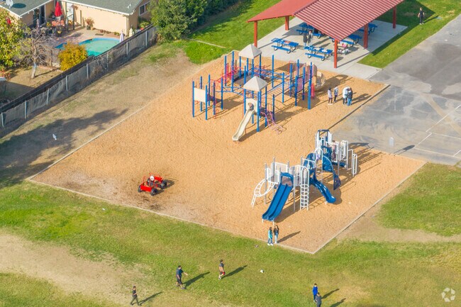 Students at David Reese Elementary loves the playgrounds.