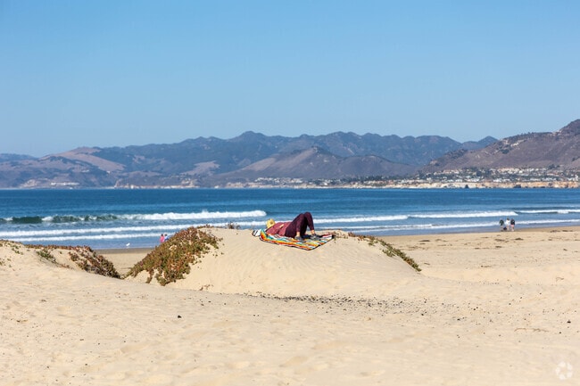Take a nap at the dunes by the Pacific Ocean in Oceano.