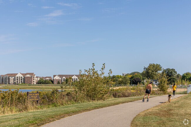 Cascade Lake Park offers walking trails.