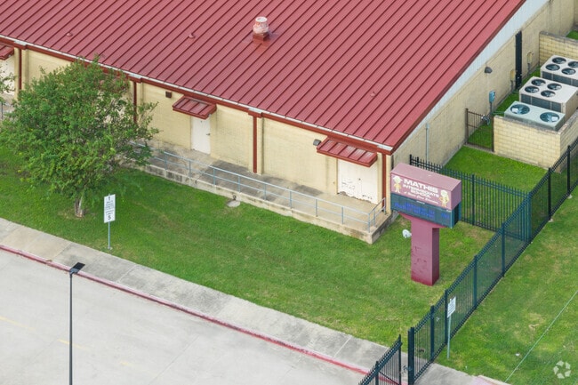 Mathis Intermediate School is located at 410 E. San Patricio Ave., Mathis, TX 78368.