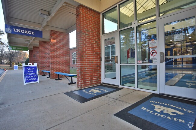 Woodmont Middle filters students from all over Piedmont.