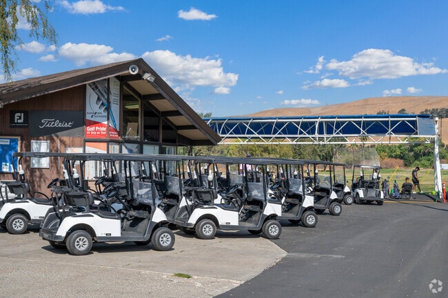 Diablo Creek Golf Course driving range located in Clyde, CA.