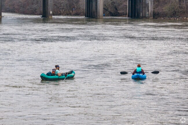 You can grab a friend and go rafting in the Chattahoochee River which is minutes from The Fair Oaks community.