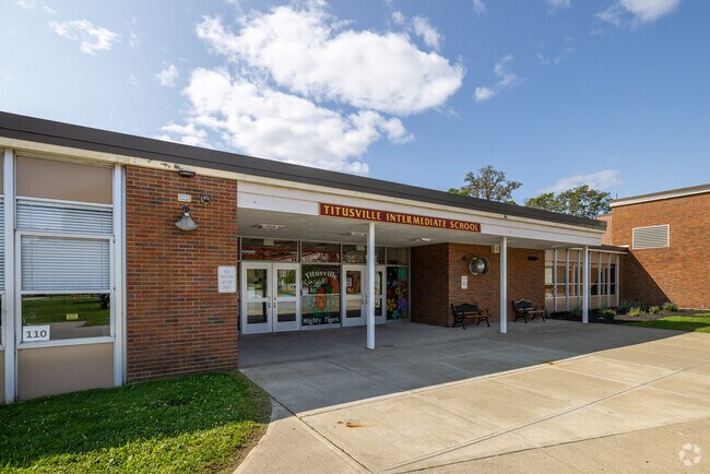 39% of students are at least proficient in math at Titusville Intermediate School.