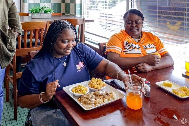 Customers at Lampkin's Country Boy Restaurant enjoy the friendly atmosphere in Cherryvale.