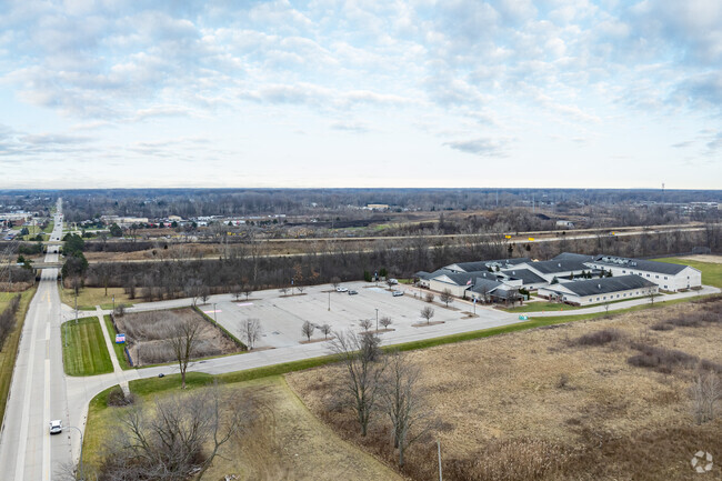 Aerial view of Trillium Academy in Taylor.